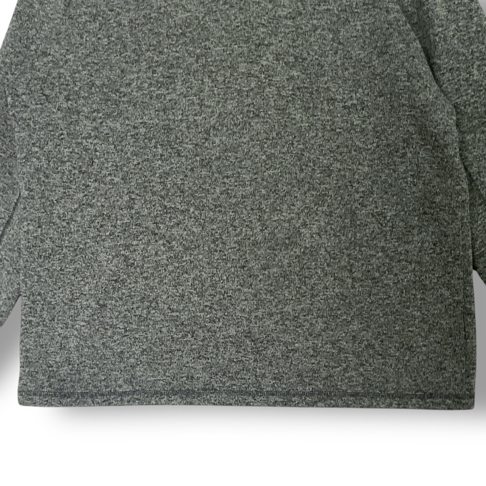 Eddie Bauer Men's Fleece Pullover Sz XL Half Zip Casual Gray - Picture 9 of 12